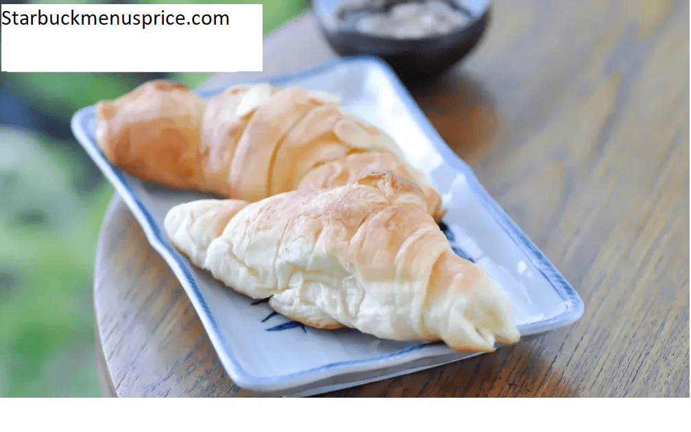 Starbucks almond croissant