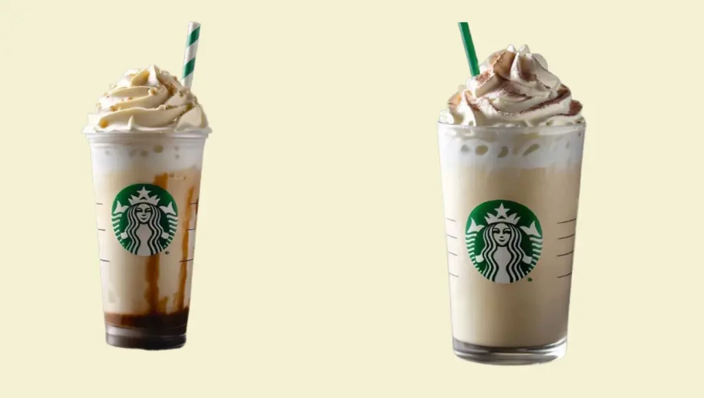 white chocolate cream frappuccino