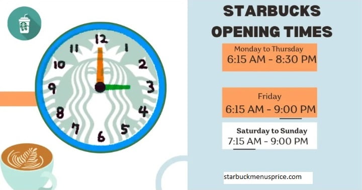 Starbucks Opening Times UK