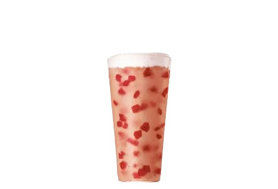 Sweet Topped Strawberry Lemonade